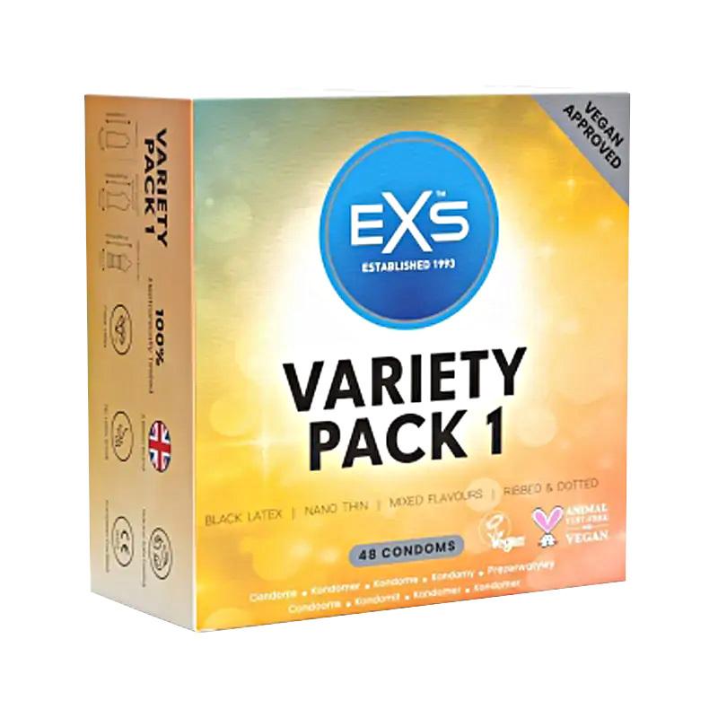 EXS-Variety-pack-1-Kondomy-48-ks EXS Variety pack 1 Kondomy 48 ks