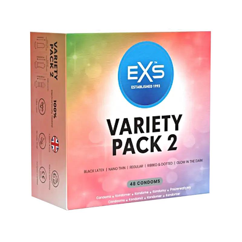 EXS-Variety-pack-2-Kondomy-48-ks EXS Variety pack 2 Kondomy 48 ks