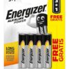 Energizer Alkaline Power baterie Mikrotužka AAA/4 3+1 zdarma