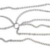 Fetish Collection Skřipce na řetízcích se závěsem kolem krku