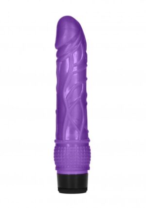 GC 8 Inch Thin realistický vibrátor - fialový