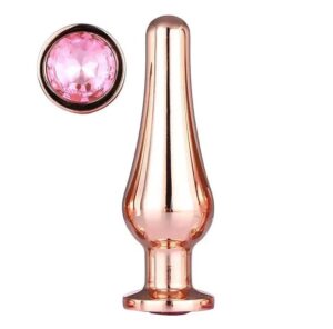 Gleaming Love anální kolík Rose gold  S