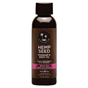 Hemp Seed masážní olej - vanilková cukrová vata 60 ml