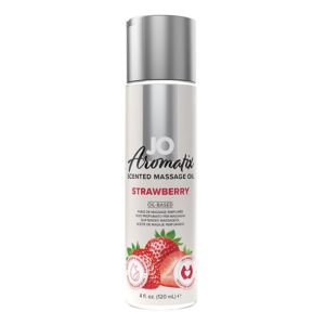 JO Aromatix Masážní olej - jahoda 120 ml