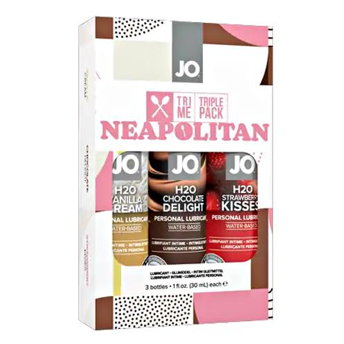 JO-H2O-Tri-Me-Neapolitan-sada-3ks-ochucenych-lubrikacnich-gelu-3-x-30-ml JO H2O Tri Me Neapolitan sada 3ks ochucených lubrikačních gelů 3 x 30 ml