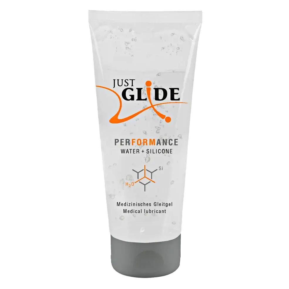 Just-Glide-Performance-lubrikacni-gel-200-ml Just Glide Performance lubrikační gel 200 ml