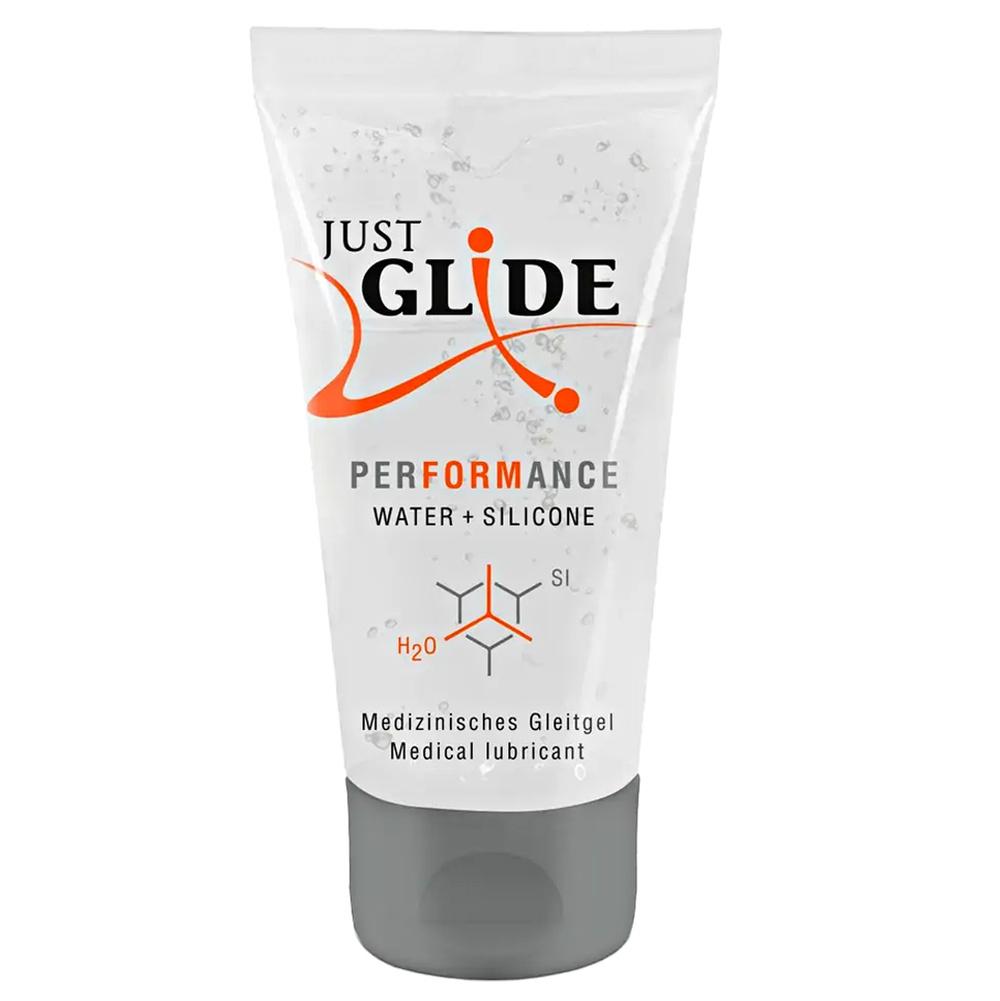 Just-Glide-Performance-lubrikacni-gel-50-ml Just Glide Performance lubrikační gel 50 ml