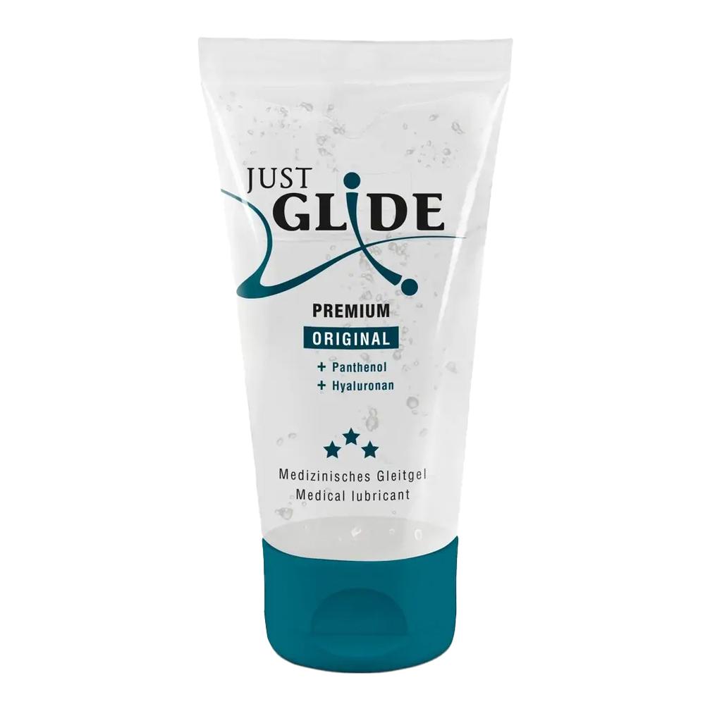 Just-Glide-Premium-Original-lubrikacni-gel-50-ml Just Glide Premium Original lubrikační gel 50 ml