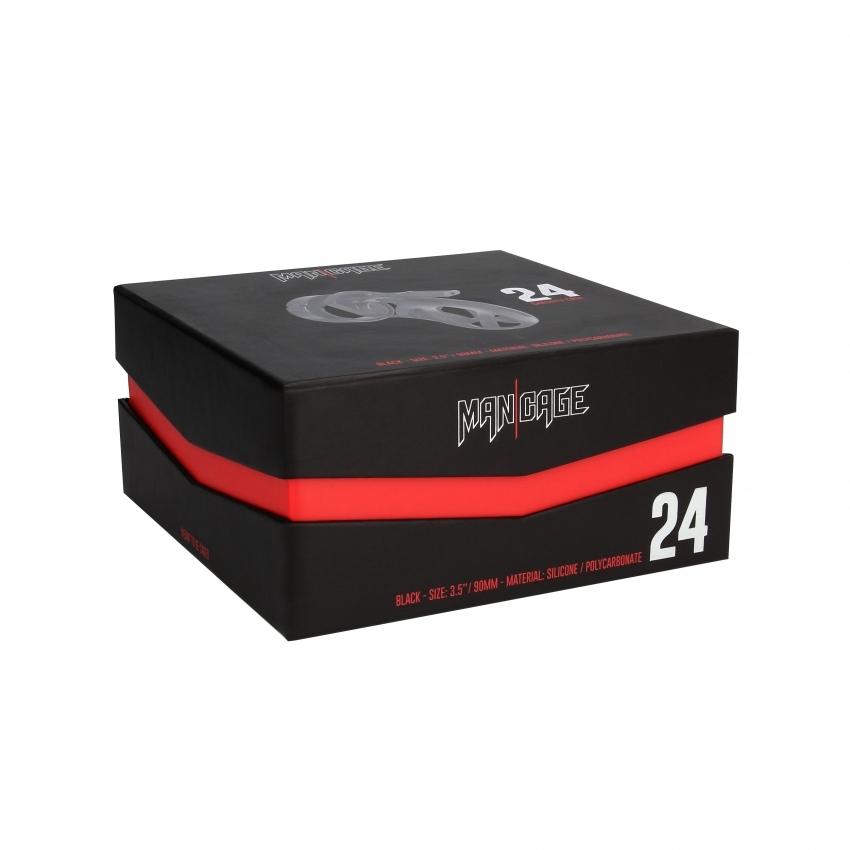 ManCage-24-Klec-na-penis-9-cm-cerna-12 ManCage 24 Klec na penis 9 cm - černá