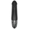 Mystim Vibrátor s elektrostimulací Real Deal Neal - Black Edition