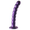 OUCH! Beaded silicone G-spot dildo 17 cm