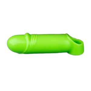 OUCH! Návlek na penis M svítící ve tmě