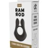 RAMROD Strong Vibrační erekční kroužek - černý