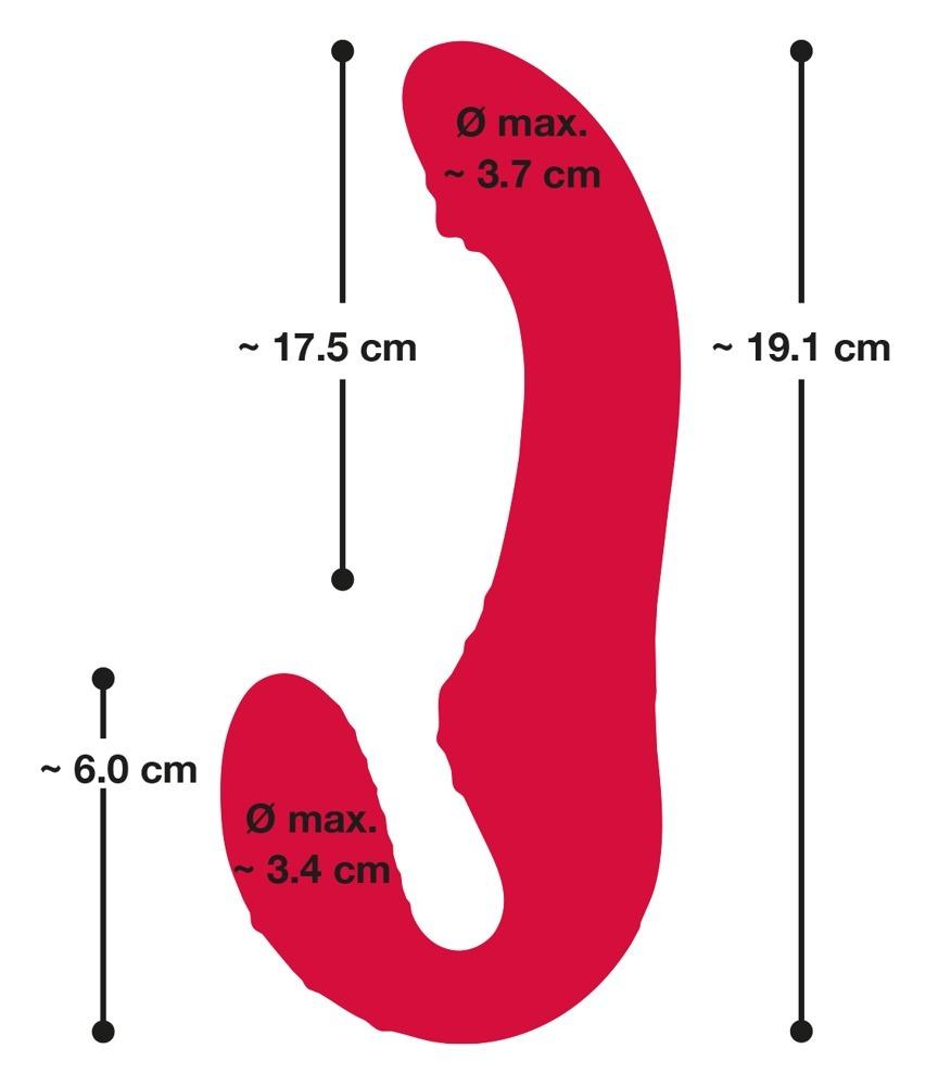 RC-Strapless-Strap-On-3-vibrator-s-dalkovym-ovladanim-14 RC Strapless Strap-On 3 vibrátor s dálkovým ovládáním