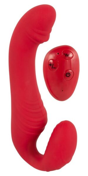 RC Strapless Strap-On 3 vibrátor s dálkovým ovládáním