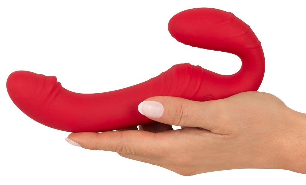 RC-Strapless-Strap-On-3-vibrator-s-dalkovym-ovladanim-4 RC Strapless Strap-On 3 vibrátor s dálkovým ovládáním