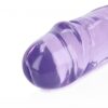 Realrock Oboustranné dildo 34 cm - fialové