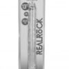 Realrock Oboustranné dildo 34 cm - transparentní