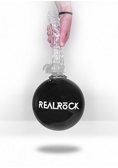 Realrock-gelove-dildo-s-prisavkou-19-cm-modra-10 Realrock gelové dildo s přísavkou 19 cm modrá