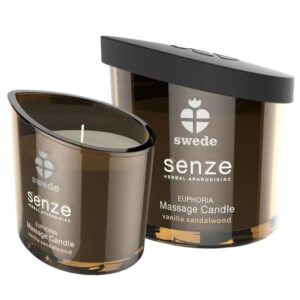 SENZE Euphoria masážní svíčka - vanilka