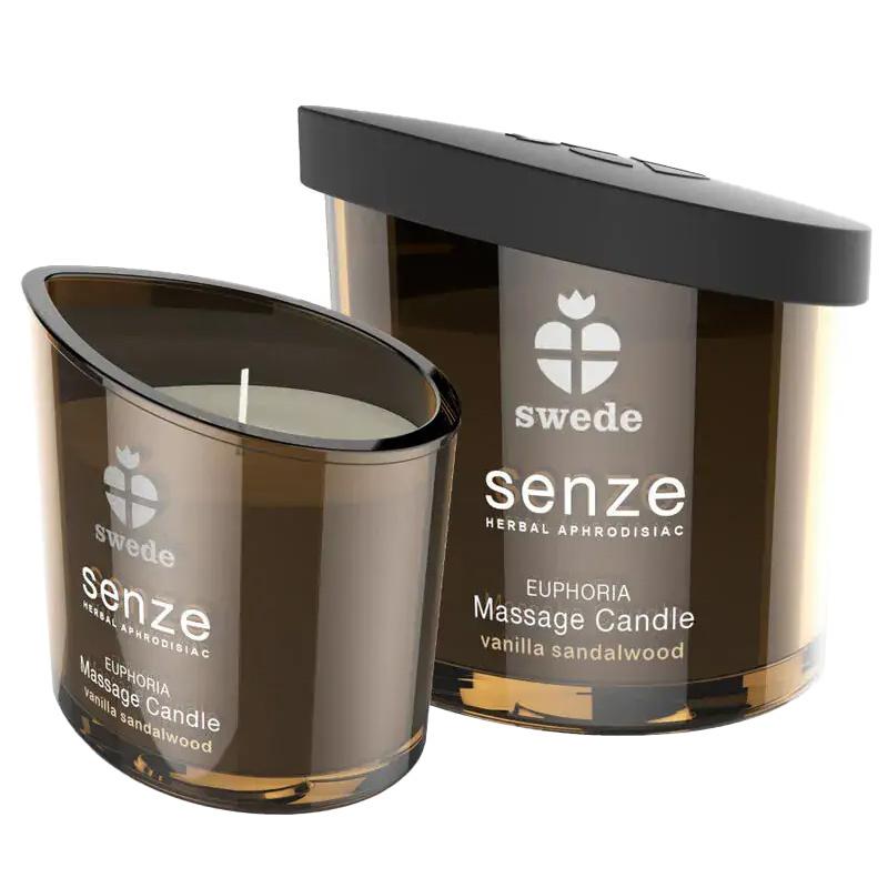 SENZE-Euphoria-masazni-svicka-vanilka-santalove-drevo-50-ml SENZE Euphoria masážní svíčka - vanilka