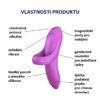Satisfyer Bold Lover Vibrátor na prst - růžový