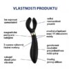 Satisfyer Endless Fun Multifunkční vibrátor - černý