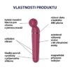 Satisfyer Planet Masážní hlavice - berry