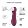 Satisfyer Pro 2 Generation 3 vínový