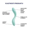 Satisfyer Rrrolling Pleasure vibrátor - Mint
