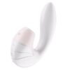 Satisfyer Supernova tlakový stimulátor a vibrátor 2v1 - bílý