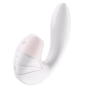 Satisfyer Supernova tlakový stimulátor a vibrátor 2v1 - bílý