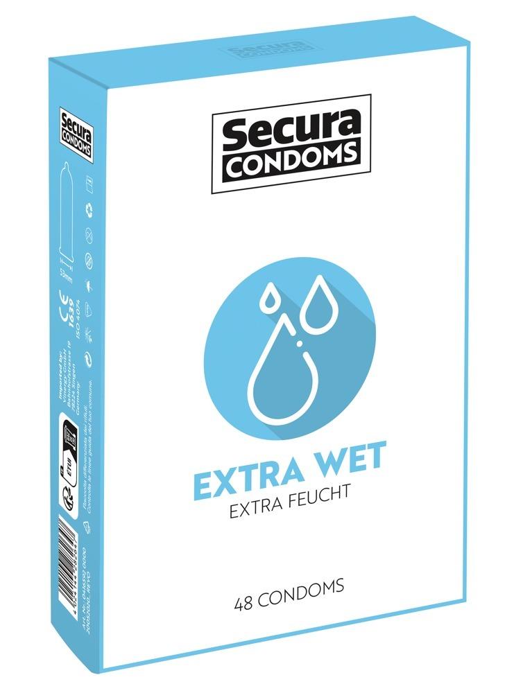 Secura-kondomy-Extra-Wet-48-ks Secura kondomy Extra Wet 48 ks