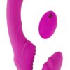Strapless Strap-On 2 vibrátor s dálkovým ovládáním - růžový
