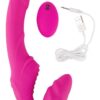 Strapless Strap-On 2 vibrátor s dálkovým ovládáním - růžový