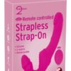 Strapless Strap-On 2 vibrátor s dálkovým ovládáním - růžový