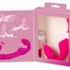 Strapless Strap-On 2 vibrátor s dálkovým ovládáním - růžový