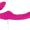 Strapless Strap-On 2 vibrátor s dálkovým ovládáním - růžový