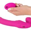 Strapless Strap-On 2 vibrátor s dálkovým ovládáním - růžový