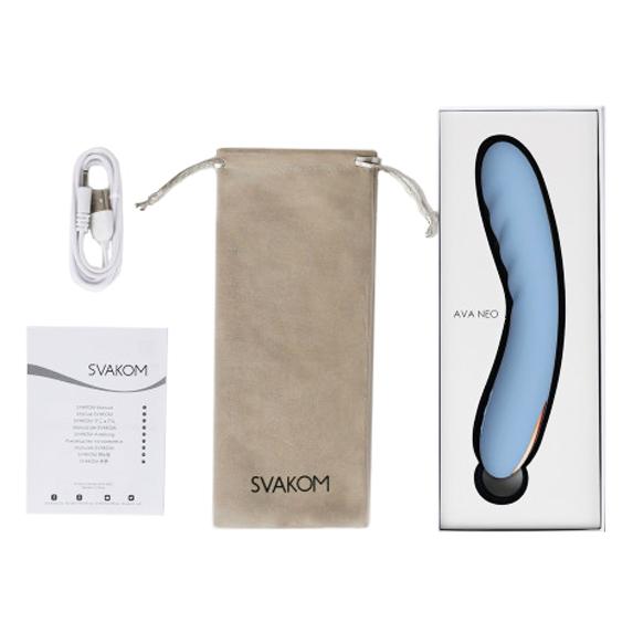 Svakom-Ava-Neo-vibrator-s-pulzacemi-modry-14 Svakom Ava Neo vibrátor s pulzacemi - modrý