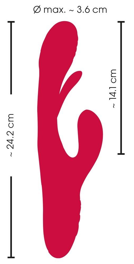 Sweet-Smile-Rabbit-vibrator-s-extra-stimulaci-pro-G-bod-8 Sweet Smile Rabbit vibrátor s extra stimulací pro G-bod