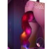 Taboom Unicorn Anální kolík se svítícím ocasem LED