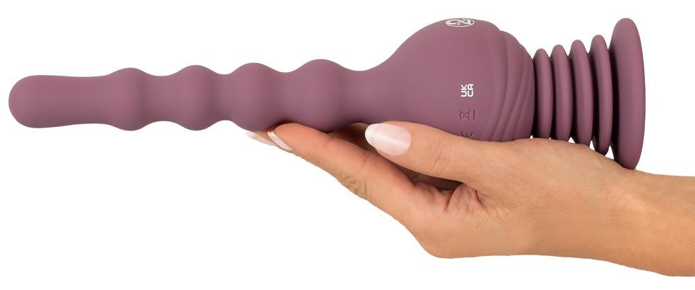 Turbo-shaker-Analni-vibrator-s-odpruzenou-prisavkou-2 Turbo shaker Anální vibrátor s odpruženou přísavkou