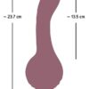 Turbo shaker G-spot vibrátor s odpruženou přísavkou