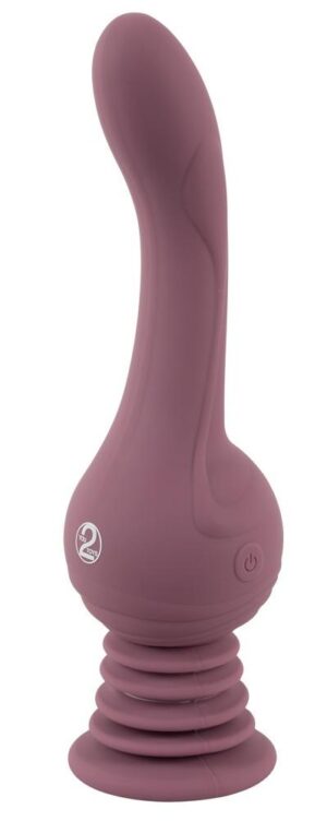 Turbo shaker G-spot vibrátor s odpruženou přísavkou