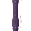 VIVE Ai Dual Vibrating & Air Wave Tickler Strapless Strapon Purple