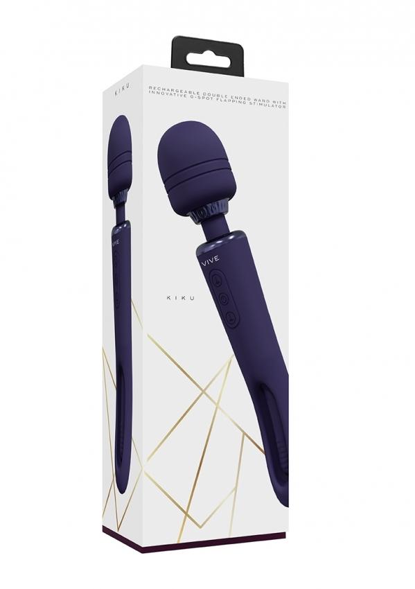 VIVE-Kiku-Masazni-hlavice-a-vibrator-s-inovativni-stimulaci-bodu-G-fialova-4 VIVE Kiku Masážní hlavice a vibrátor s inovativní stimulací bodu G - fialová