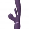 VIVE Kura G-Spot Vibrátor se stimulací klitorisu - fialový