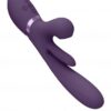VIVE Kura G-Spot Vibrátor se stimulací klitorisu - fialový