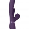 VIVE Kura G-Spot Vibrátor se stimulací klitorisu - fialový